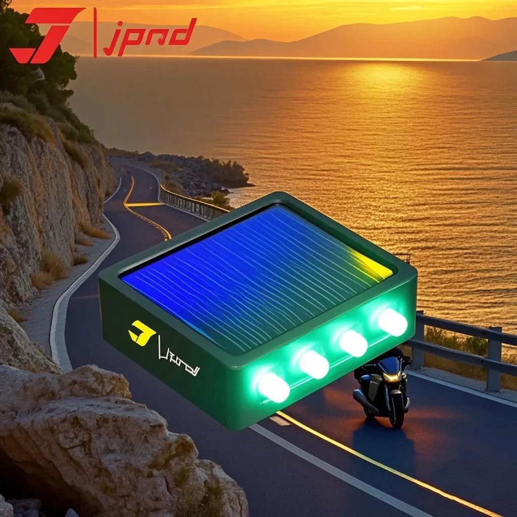 Мини стробоскоп LED для мотоцикла, защита от удара сзади