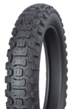 Мотошина Yuanxing внедорожная бескамерная 4.60-17, 90/90-18