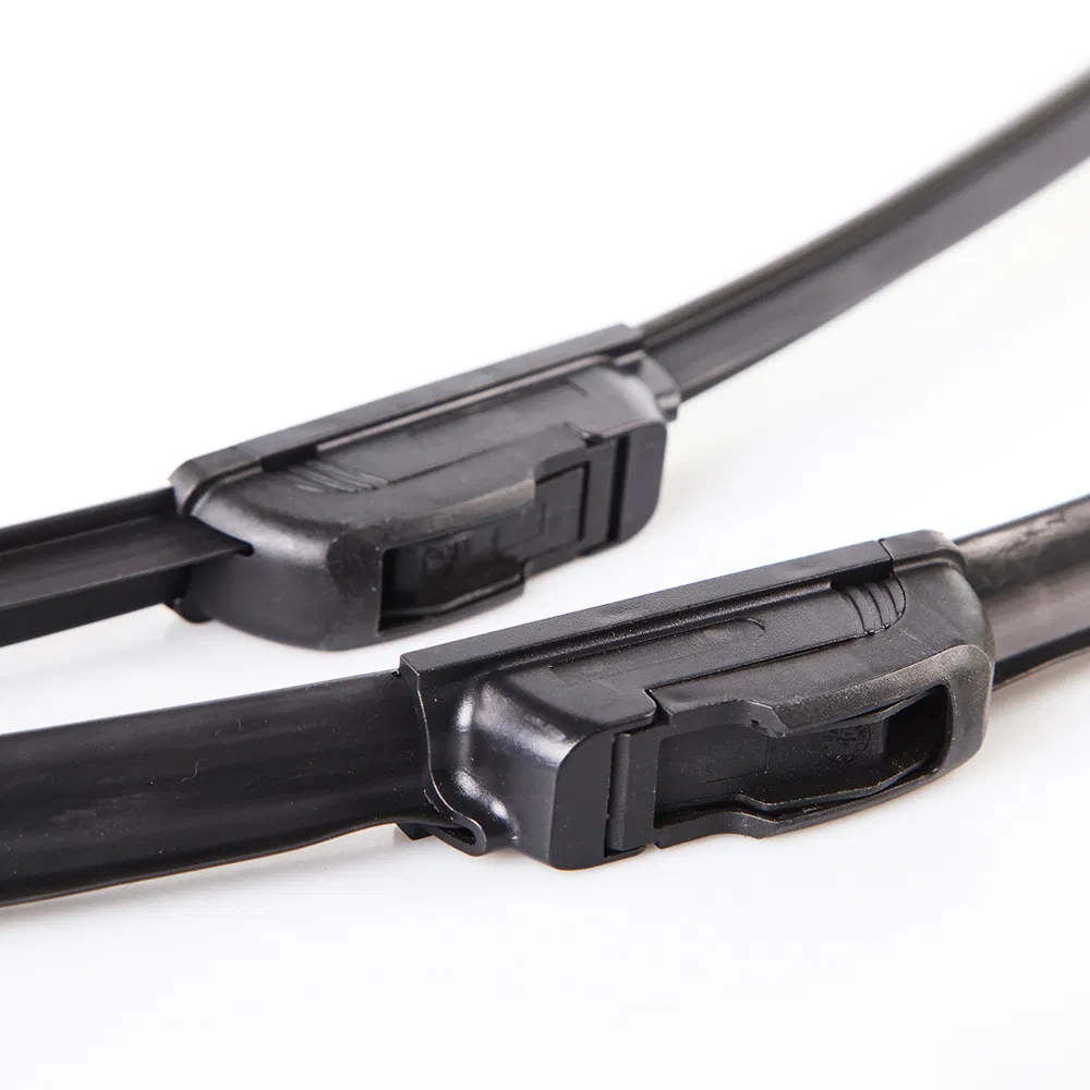 High Quality Auto Windshield Wiper Silicone Universal Soft Rubber J U Hook Quite Windscreen Car Wiper Blades