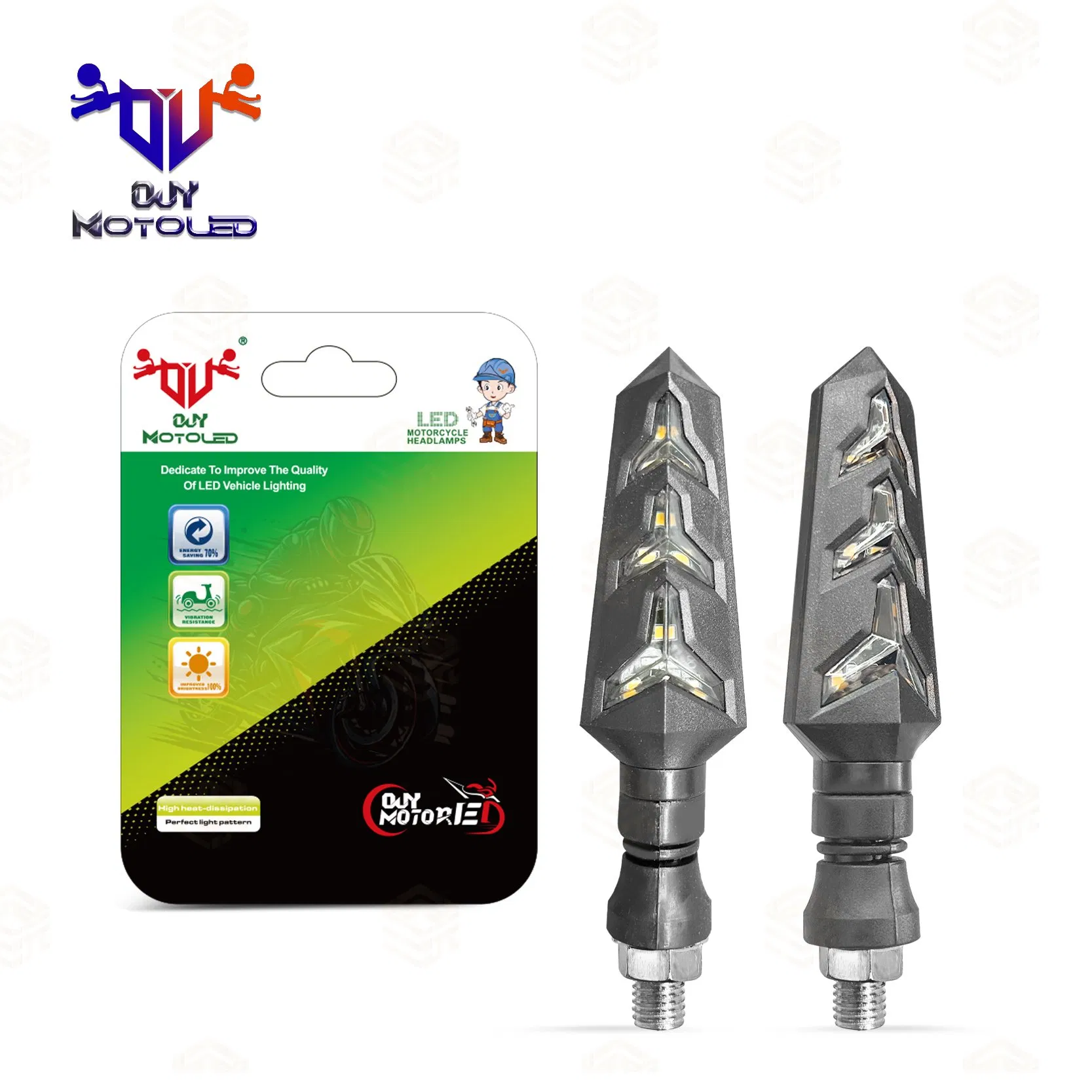 Светодиодные поворотники высокой яркости для мотоциклов и авто