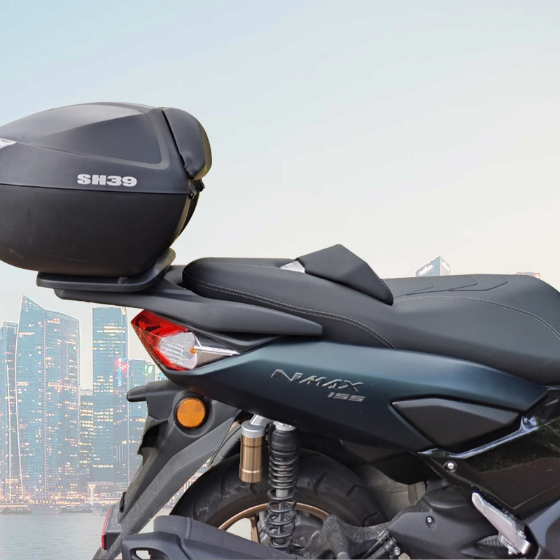 High Strength Tail Rack Motorcycle Spare Parts Accessories Aluminium Alloy Motorcycle Luggage Rack Frame for YAMAHA Nmax155