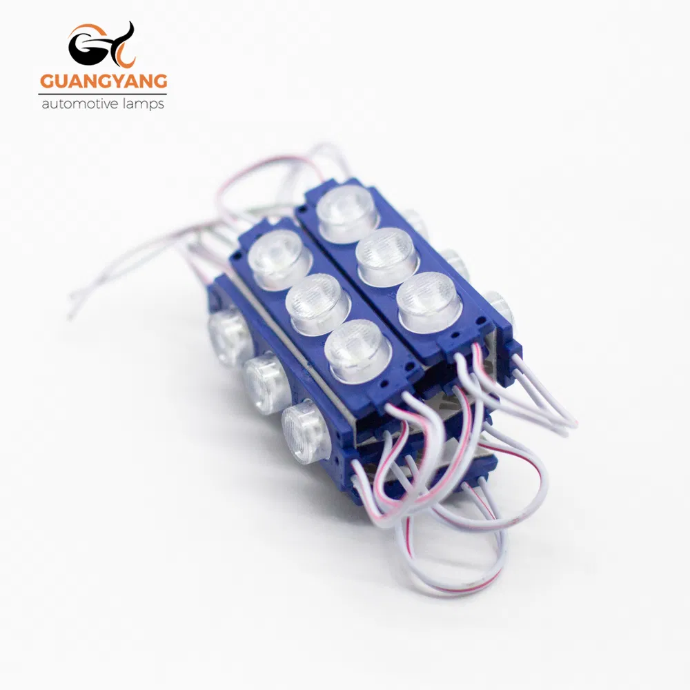 Светодиодный модуль Fagis 6x3W синий 12В для авто