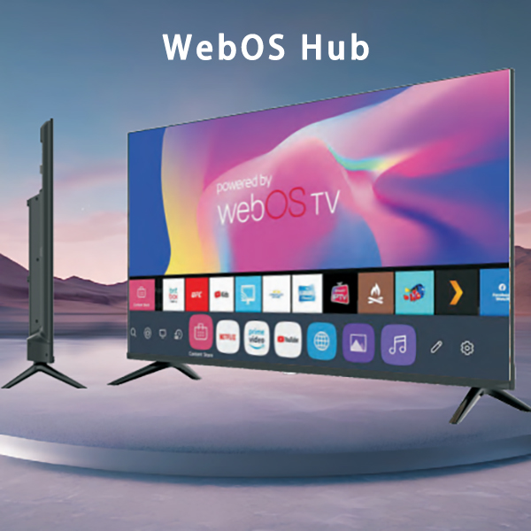 Смарт-телевизор со светодиодным экраном, Wi-Fi, Bluetooth, 4K UHD, безрамочный, от 32 дюймов, для отелей