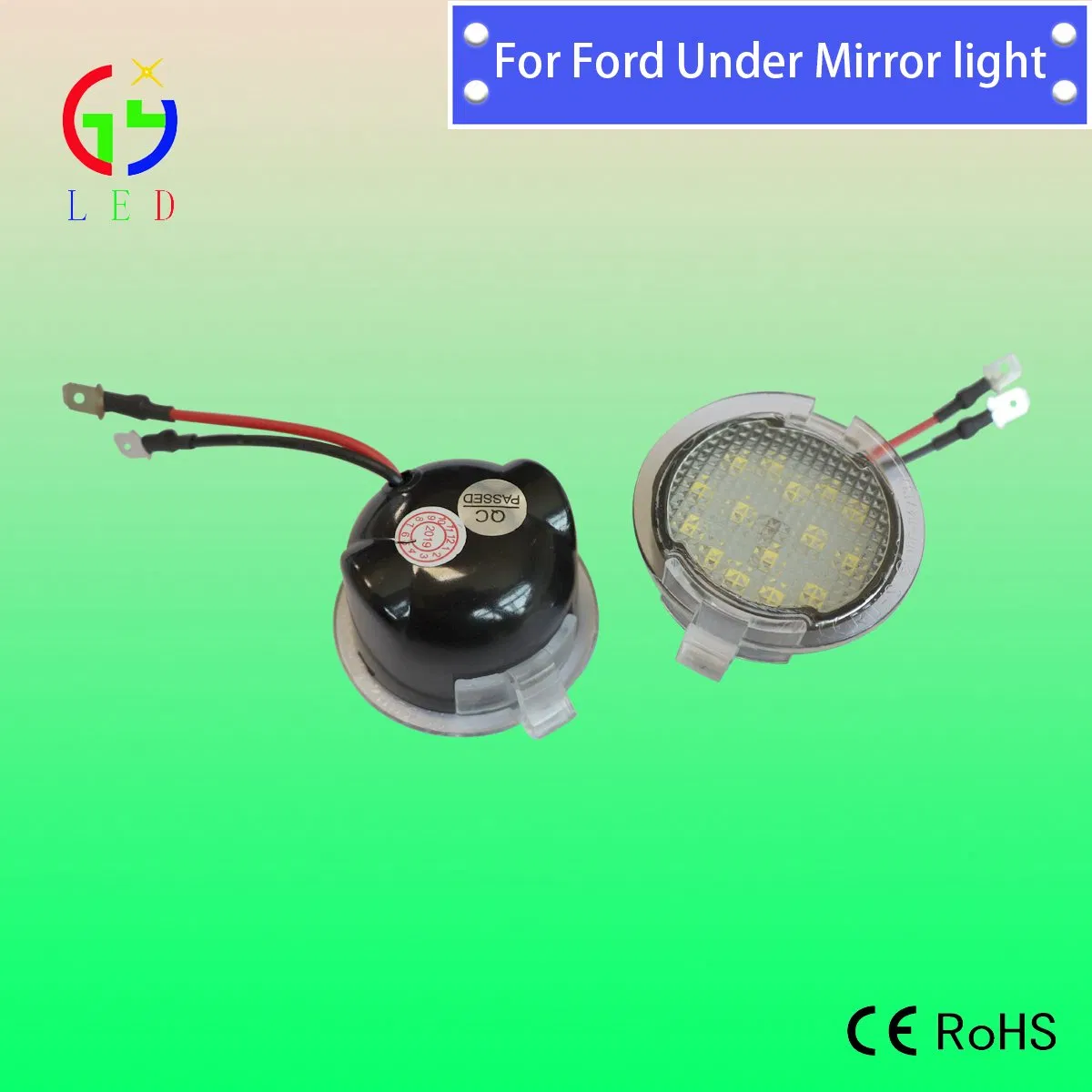 Светодиодный боковой габарит для Audi с желтым поворотником