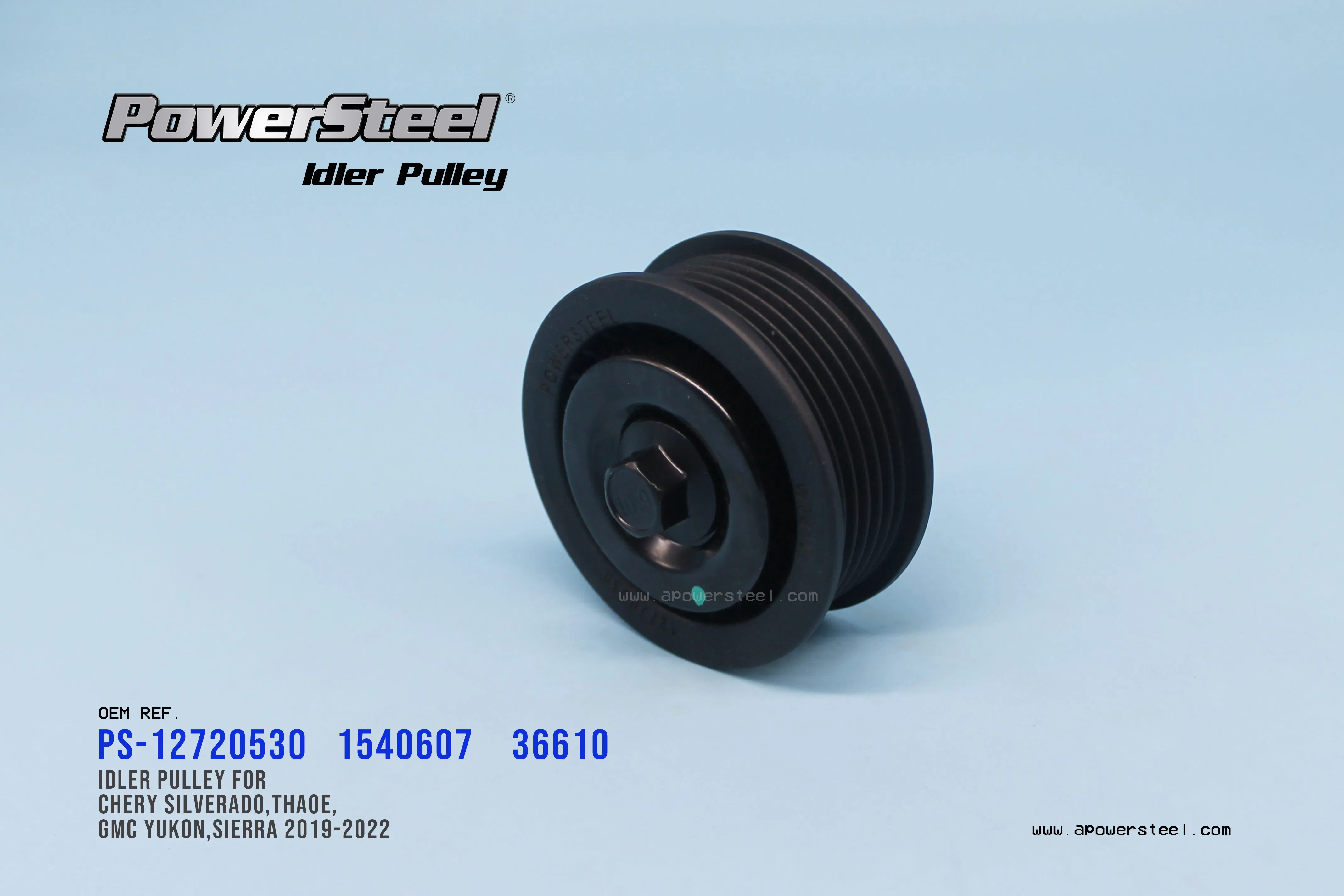 2013-2020 Silverado Sierra 5.3 6.2 Serpentine Belt Idler Pulley New 12720530