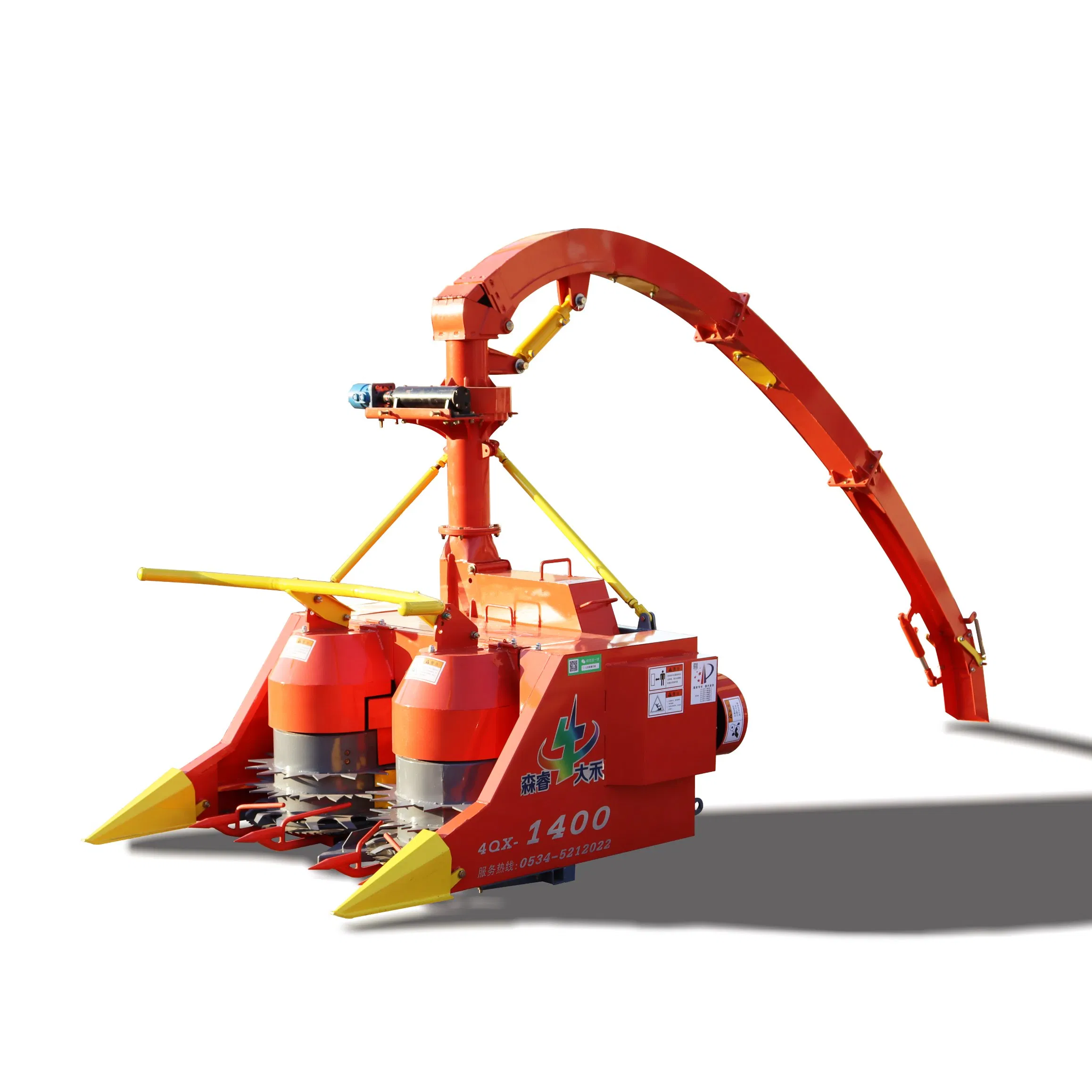 Мини-кормоуборочный комбайн для кукурузы и травы