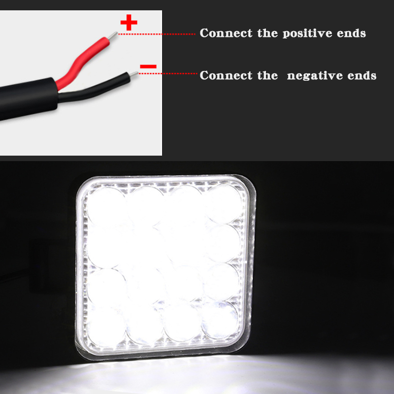 Портативный LED прожектор 27W для авто, IP68