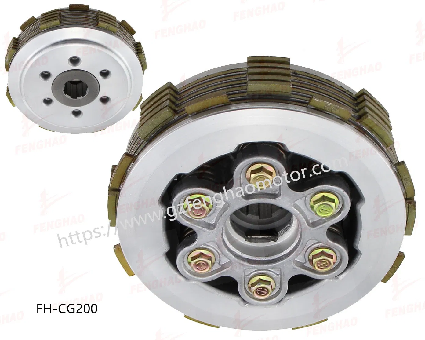 Honda Cg200/Jh70/Dy100/C100/Win100 Professional Motorcycle Parts Engine Spare Parts Clutch Hub