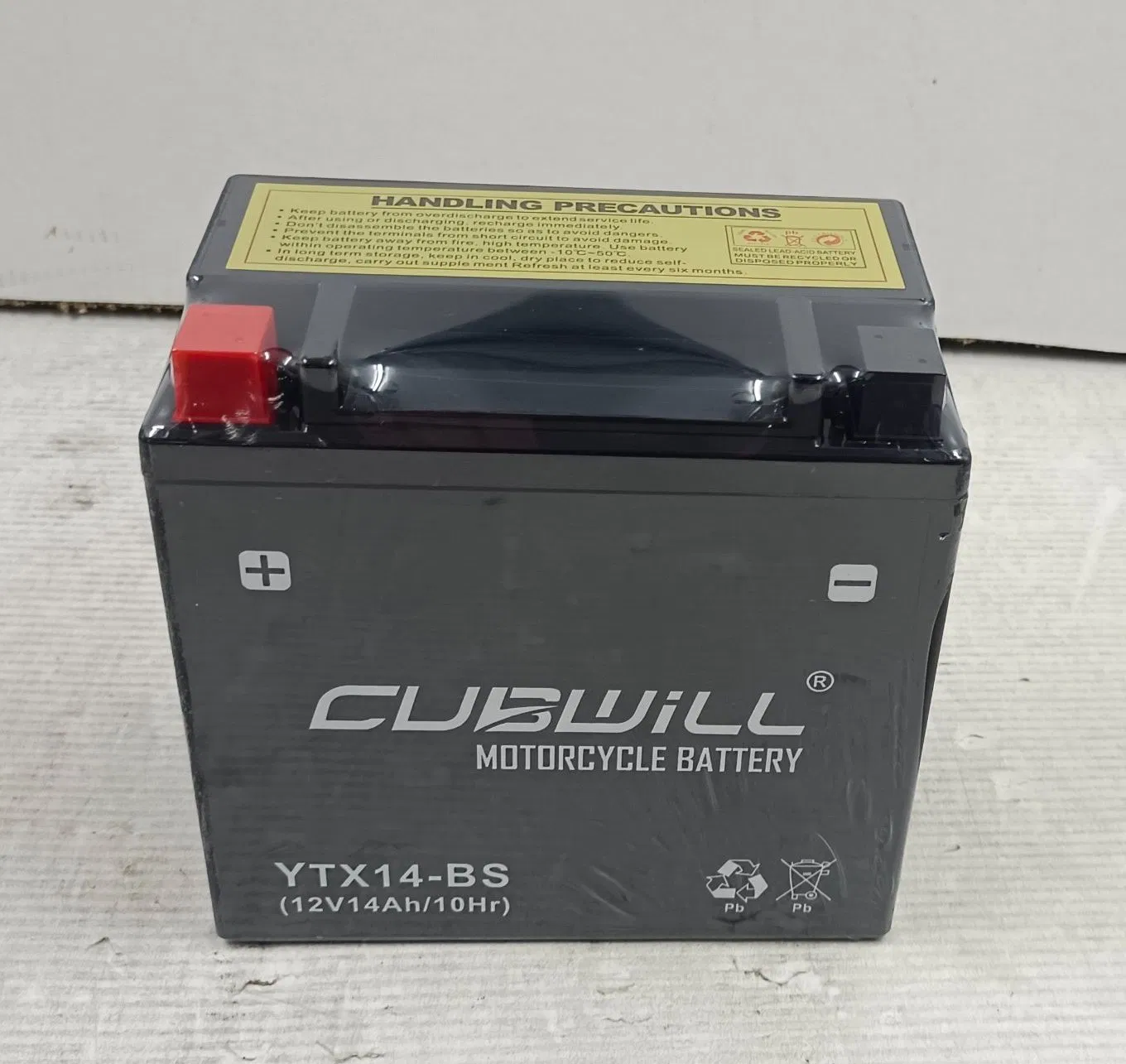 Аккумулятор YTX14-BS 12V 14ah для мотоцикла