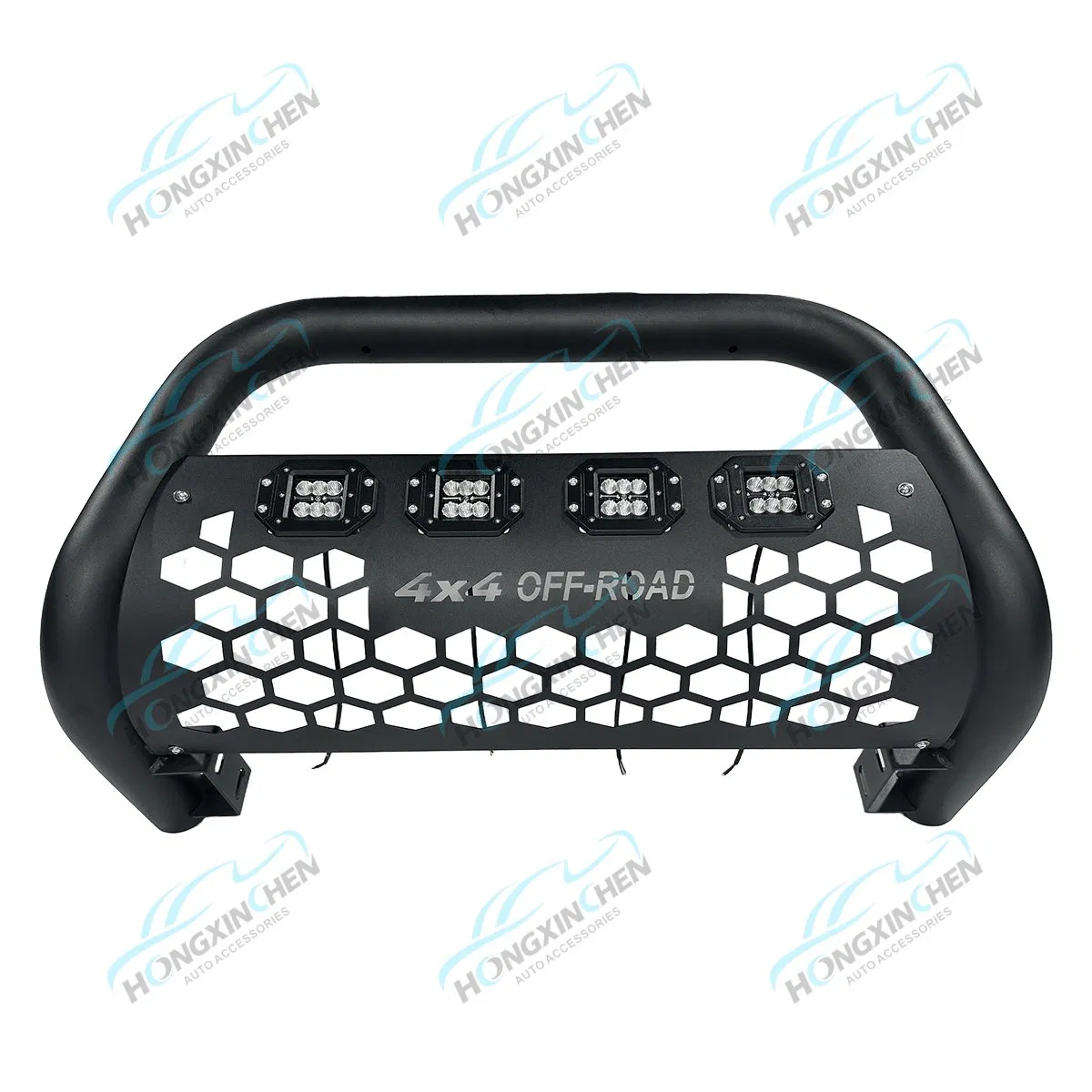 Premium Black Steel Grille for 2015 Hilux and Navara
