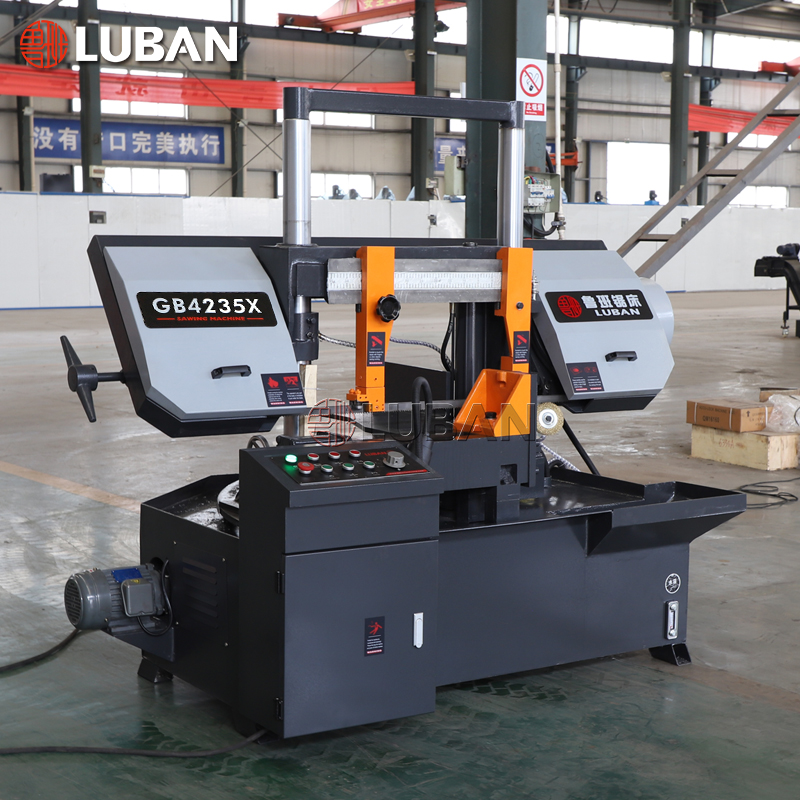 Lubansaw GB4235X горизонтальная поворотная металлическая ленточная пила