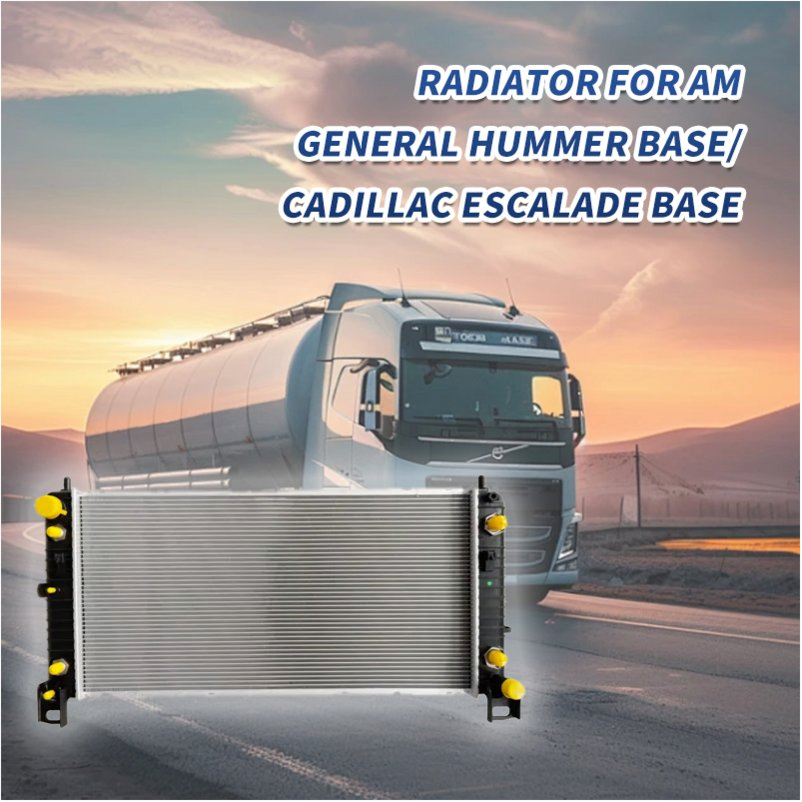 Алюминиевый радиатор 4 ряда для Hummer H3/H3T, GMC/Chevy Colorado