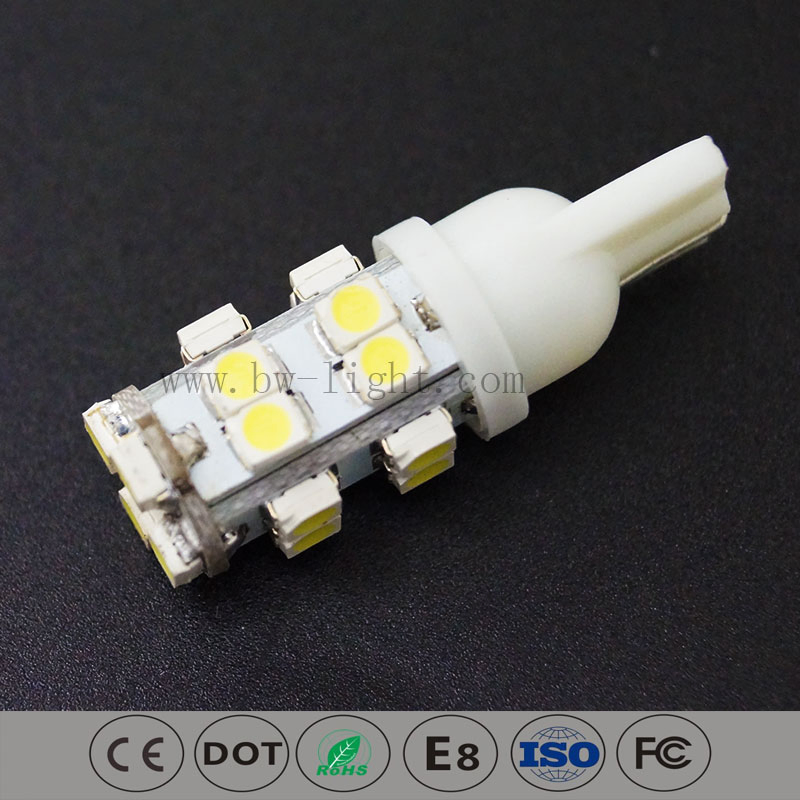 Светодиодная лампа T10 SMD для авто (T10-WG-020Z3528)