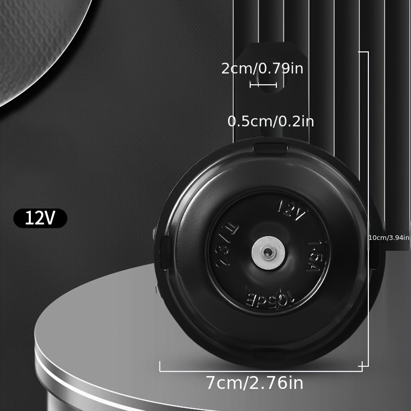 Громкий сигнал 105 дБ для мотоцикла, 12В, водонепроницаемый