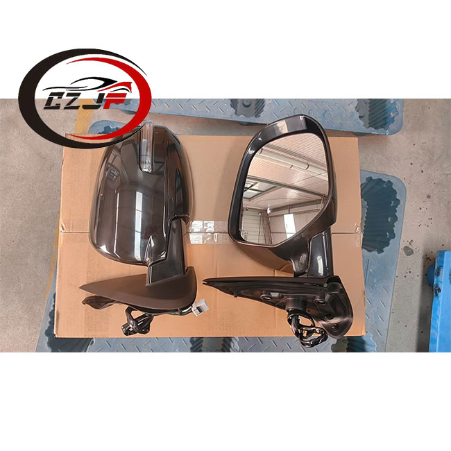 Czjf New Body Parts Car Accessories EU Black Rearview Mirror Assembly with 9 Wires Featuring Heated Function and Turn Signals for Mitsubishi Outlander 2014-2019