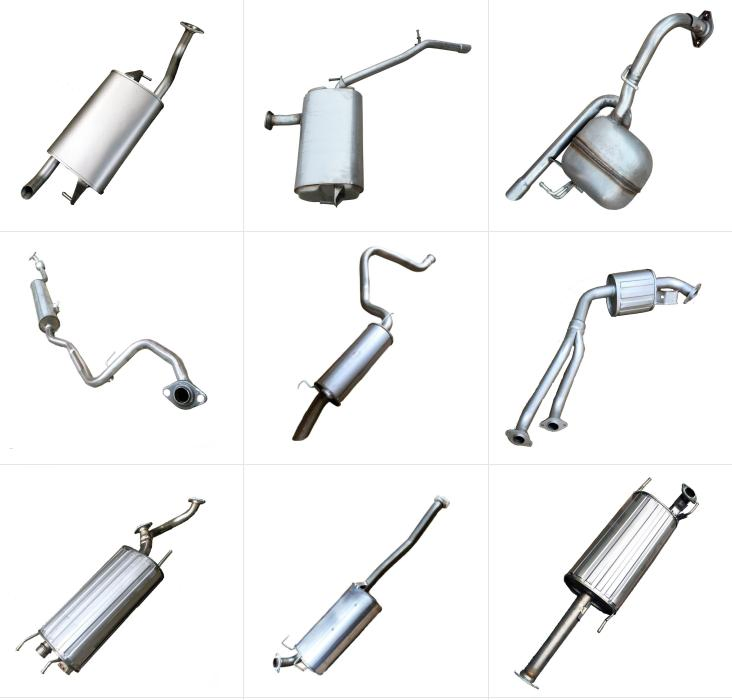 Глушитель выхлопной Toyota Land Cruiser FZJ80