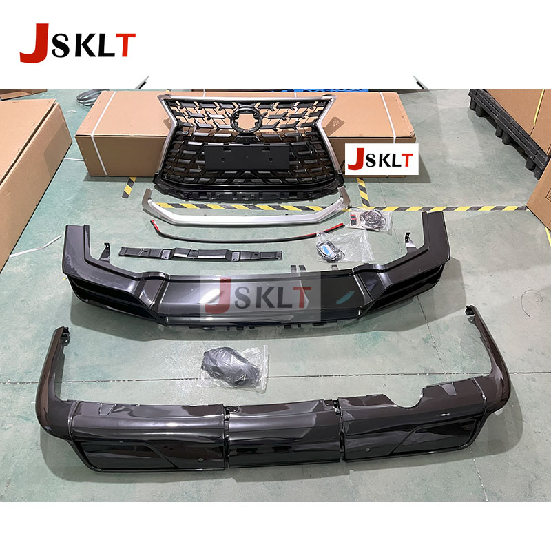 Front Rear Bumper Lips Grille Chrome 2021 Body Kit for Lexus 570