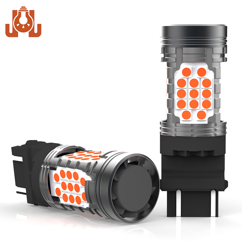 Светодиодная лампа стоп-сигнала и поворота Bright 3157 красная