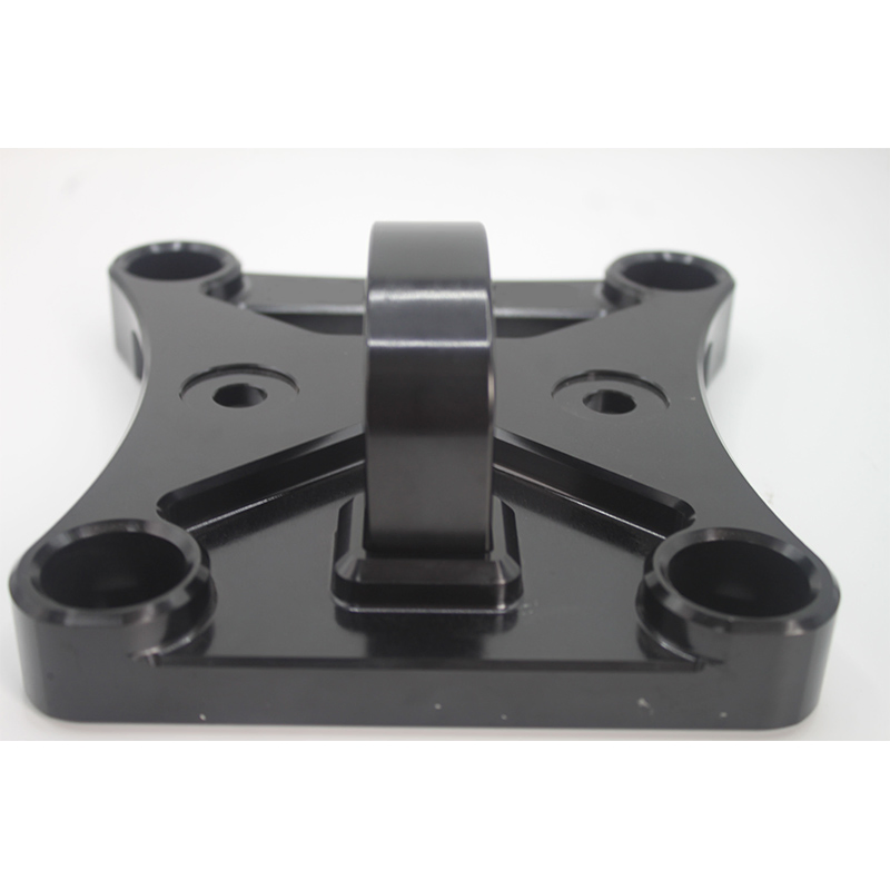 Custom Precision CNC Machined Aluminum Motorsport Front Post Mount Bracket Die Casting