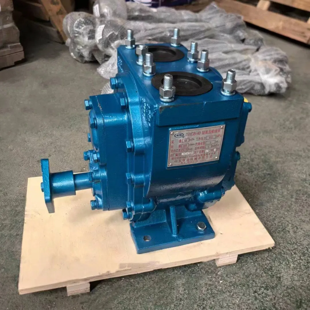 Sino Truck HOWO Truck Parts Engine Accessories 76ycb-40 Arc Gear Oil Pump W2406125