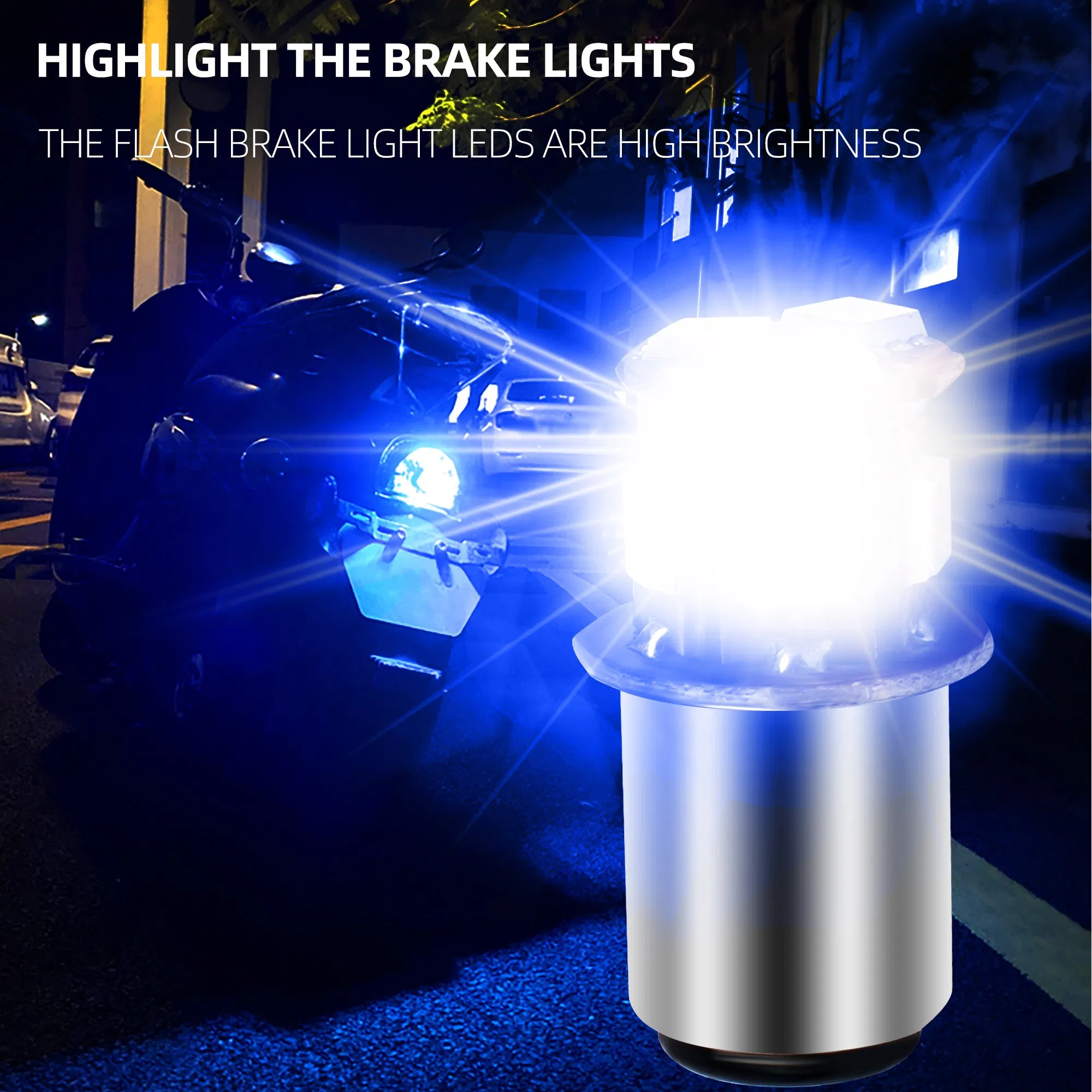 Светодиодные лампы 1157 5050 8 диодов для авто и мото