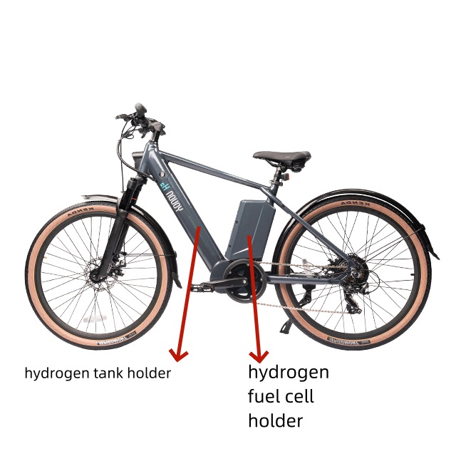 Hydrogen Battery Moped for Sharing