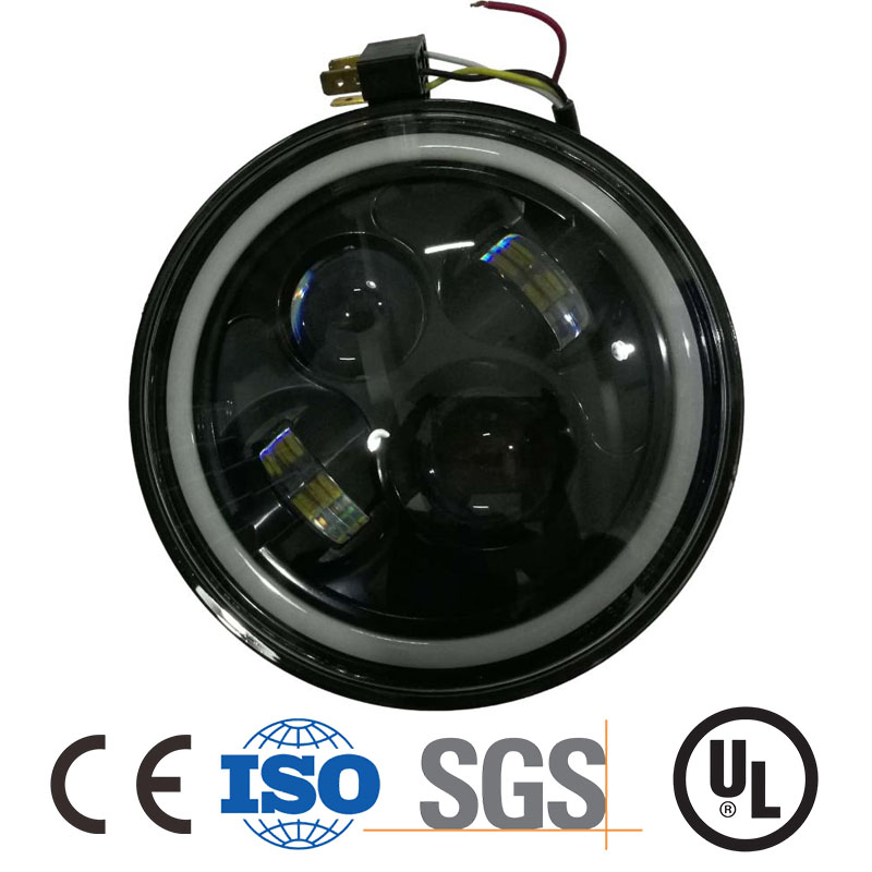 Круглая LED фара 7 дюймов для Harley Davidson