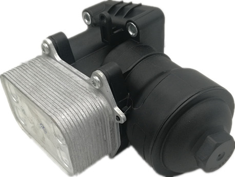 Oil Filter Housing Oil Cooler with Oil Filter for Audi