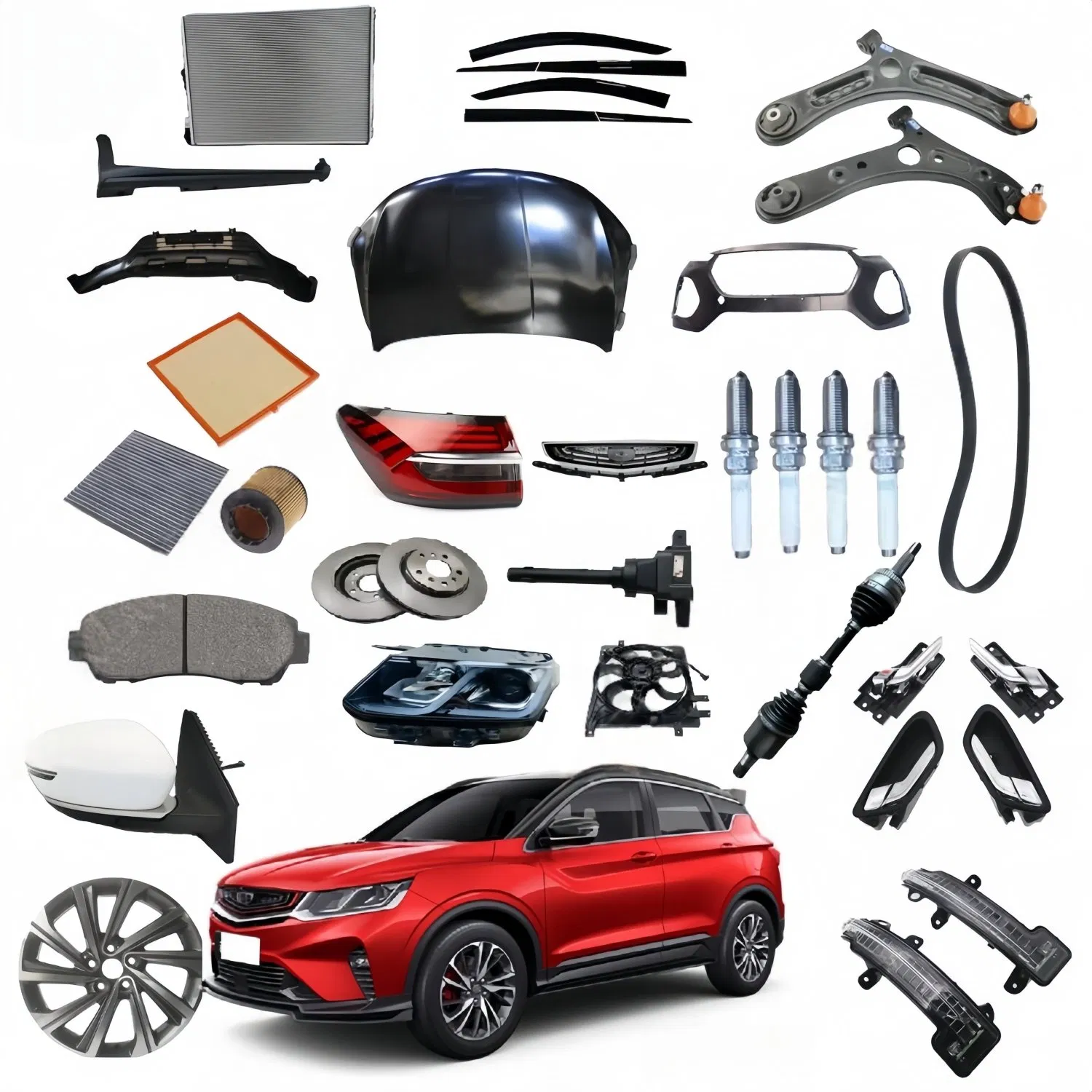 Автозапчасти Geely: оптом и на экспорт