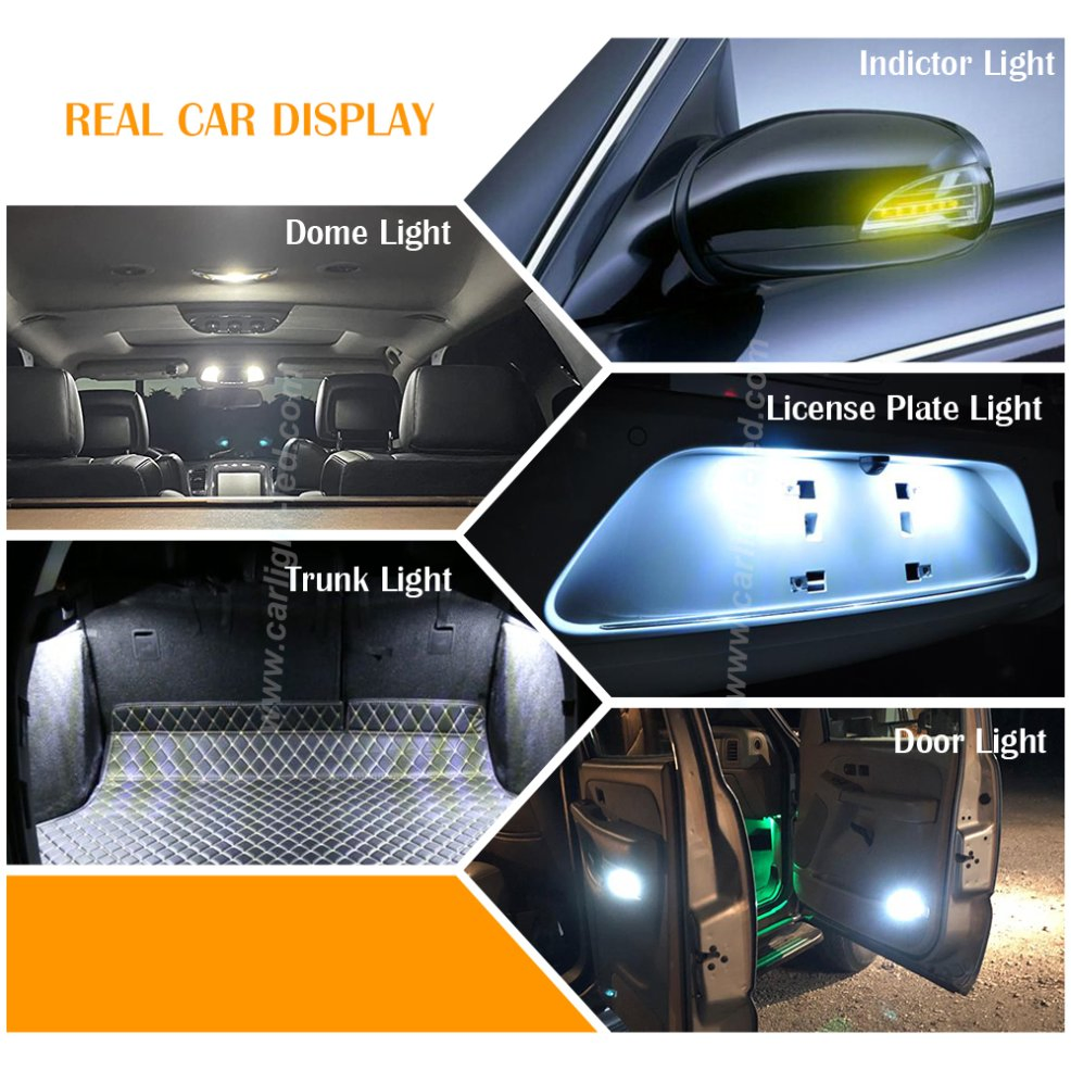 Светодиодная лампа C5w 31mm Festoon для номерного знака