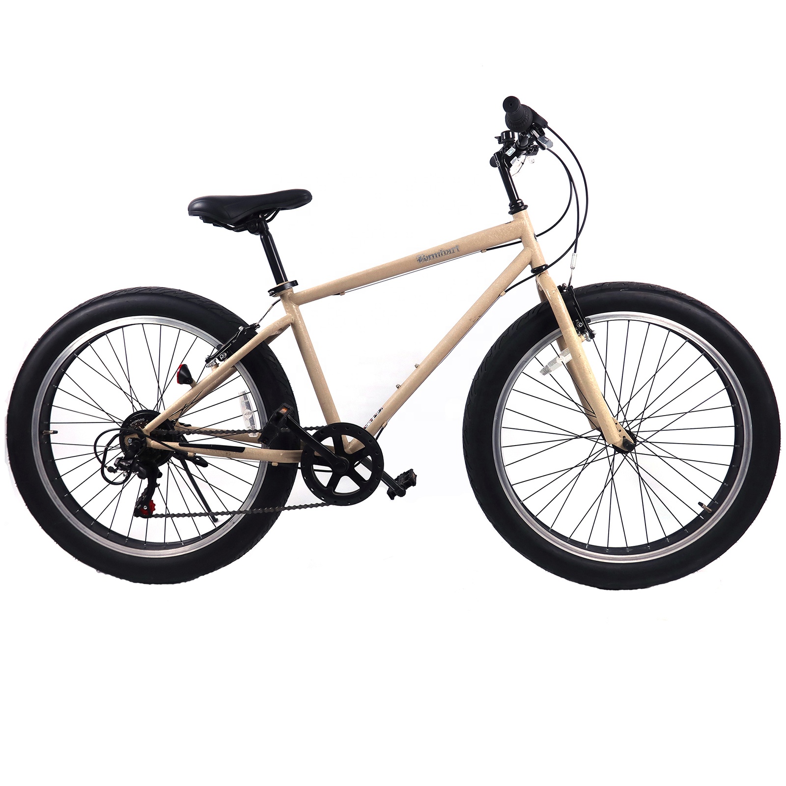 26" Wide Wheel Mountain Bike, Fat Tire, Urban Recreational