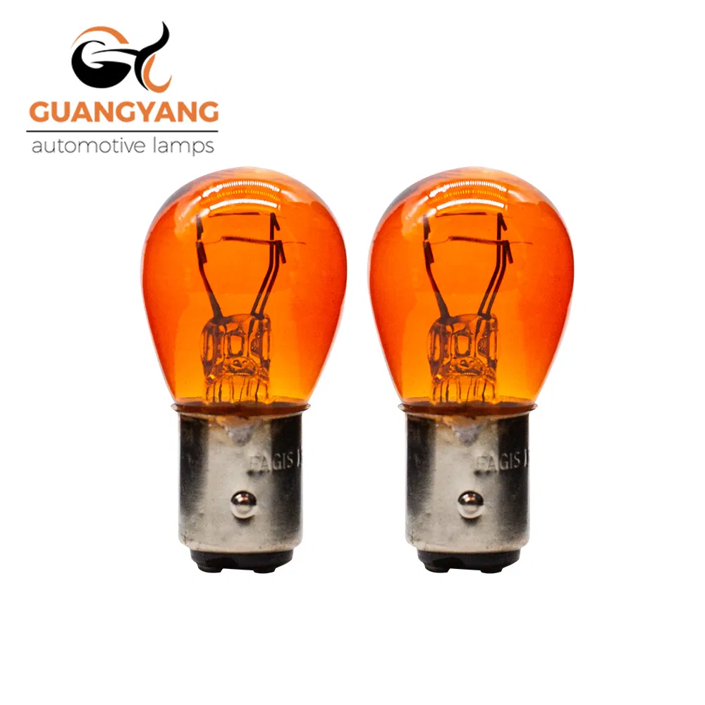 Лампочка стоп-сигнала S25 12V 21/5W Amber