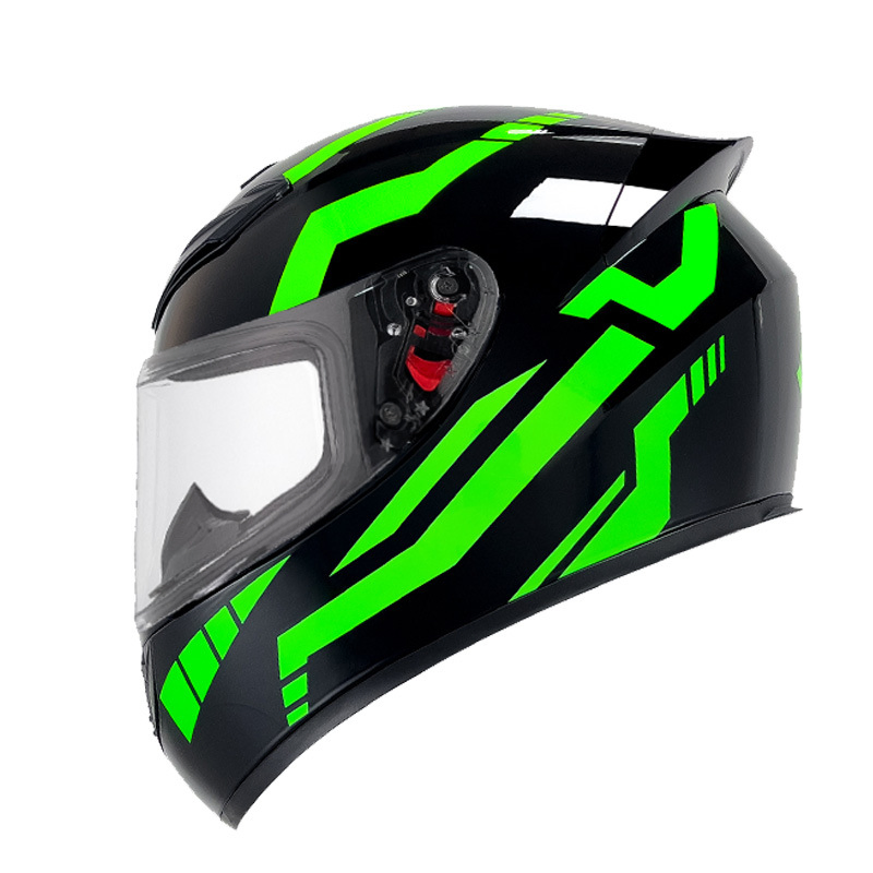 High Level ABS Motorcycle Riding Safety Helmet with Transparent Visor