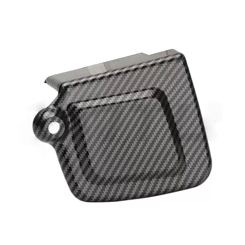 Waterproof Carbon Fiber CVT Cover with LED for YAMAHA Nmax155 Scooter
