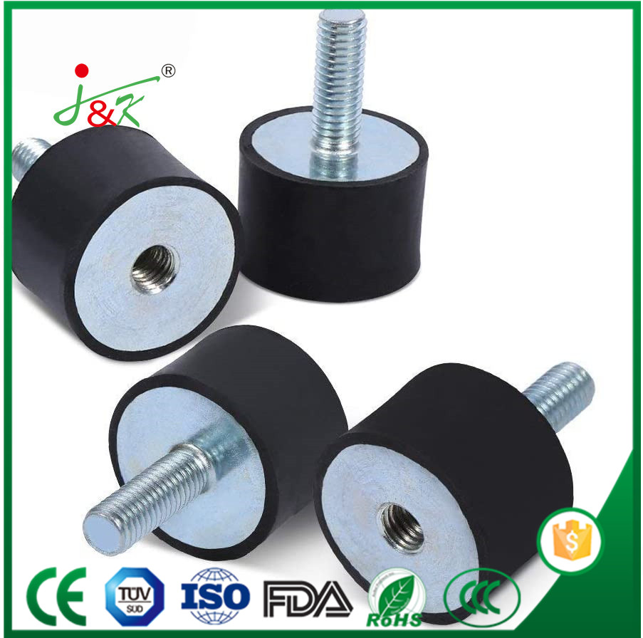 Anti Vibration Rubber Mounting for Shock Absorption Rubber-Metal Buffer Rubber Mount Rubber Bumper