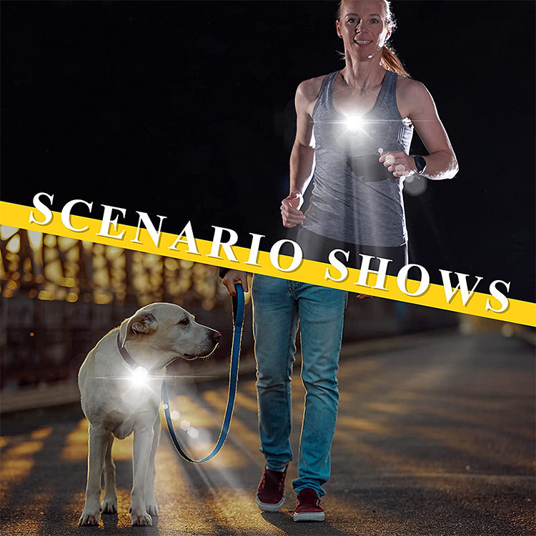 Светодиодный фонарь для бега ночью