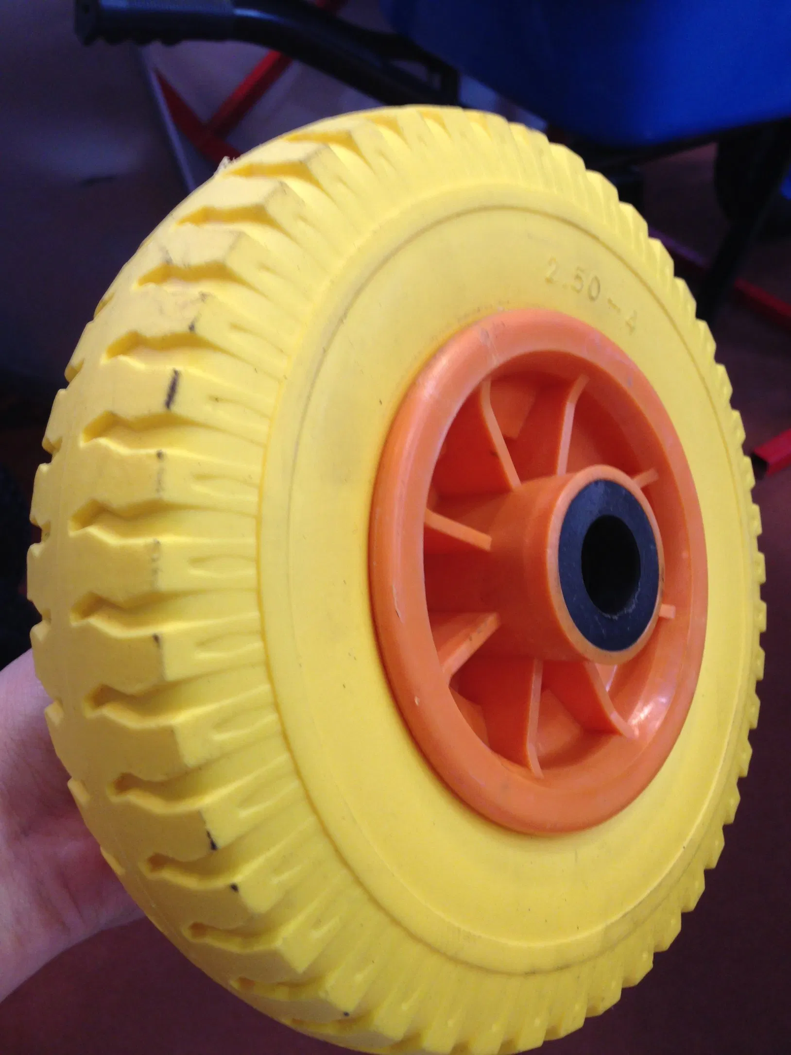 Колесо PU 300-4 с пластиковым ободом для тележек