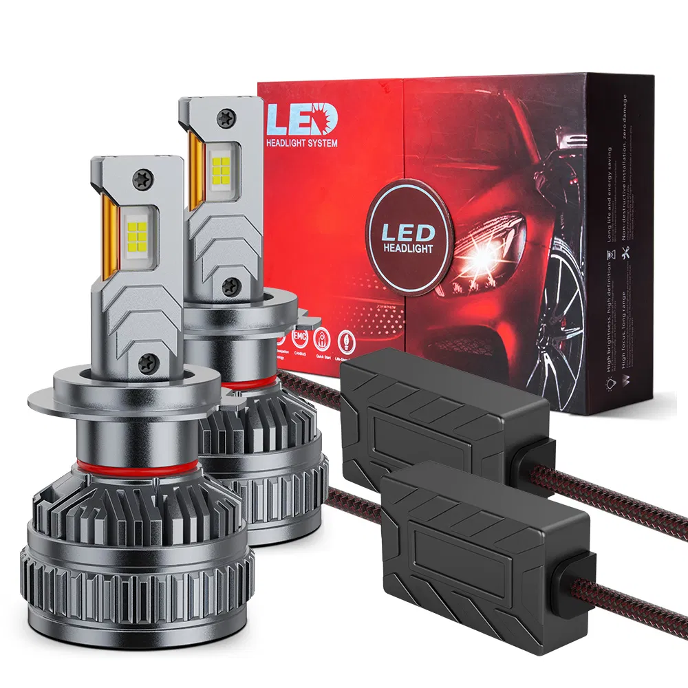 Bkr Gt-80 High Power OEM 160W 13600lm H3 H4 H11 9005 9006 6500K Super Bright LED Canbus Free Car Headlight Car LED Headlight Bulb