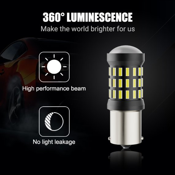 Светодиодные лампы BKR T15 T10 для поворотников автомобиля