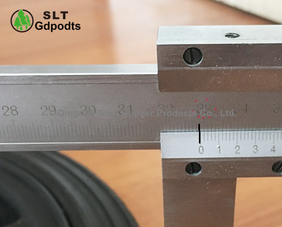 Колесо 13x3 дюймов для тачки, цельнолитая резина