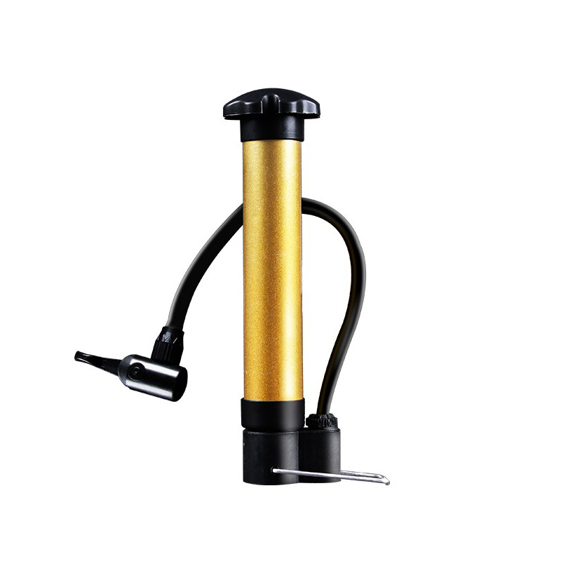 Basketball Pump Bicycle Portable Golden Pump Leather Ball Swimming Ring Inflatable Needle