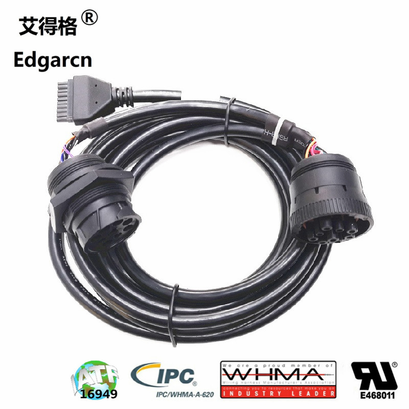 Premium Micro-Fit 3.0 to 9 Pin J1939 HD10 Wiring Harness