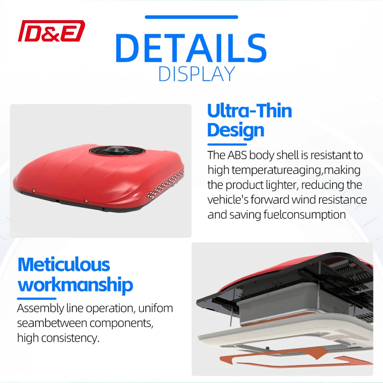 Мини-кондиционер для парковки грузовика на аккумуляторе