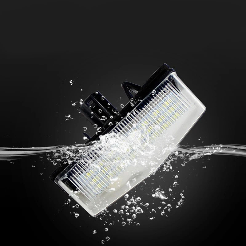 Светодиодная лампа для номерного знака, белая, универсальная