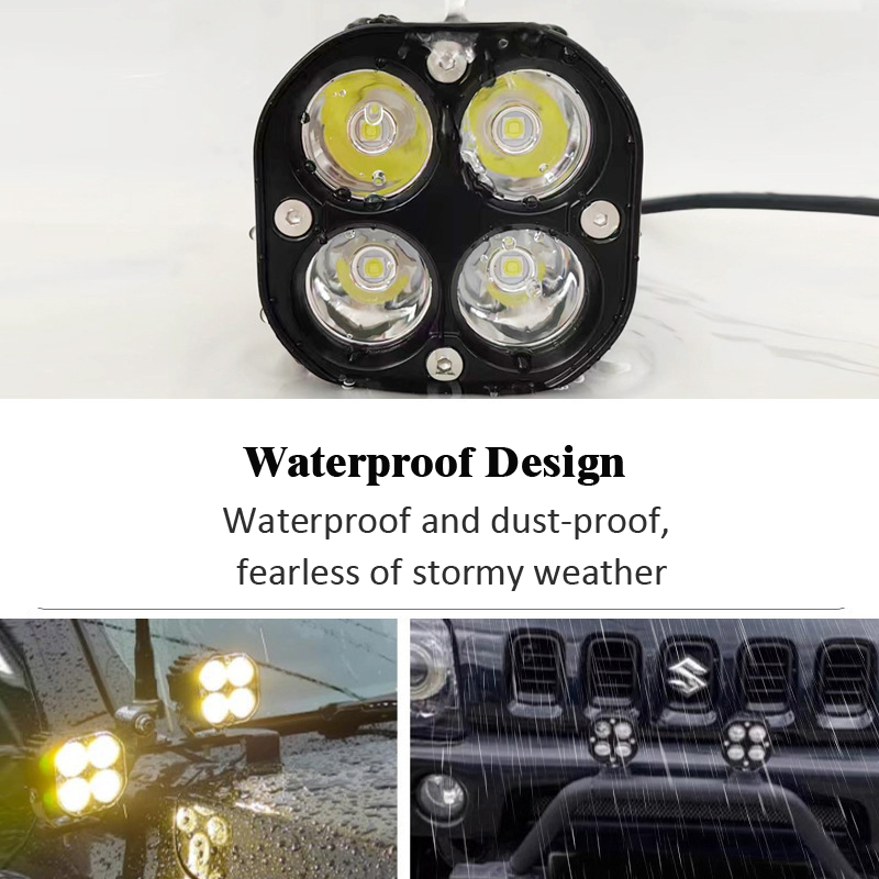 Motorcycle Spotlights LED Headlights Waterproof Electric Vehicle Retrofit Headlight