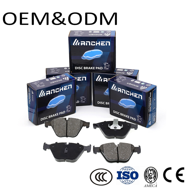 Auto Car Parts Wholesale Front Semi-Metal Ceramic Rear Disc Brake Pad