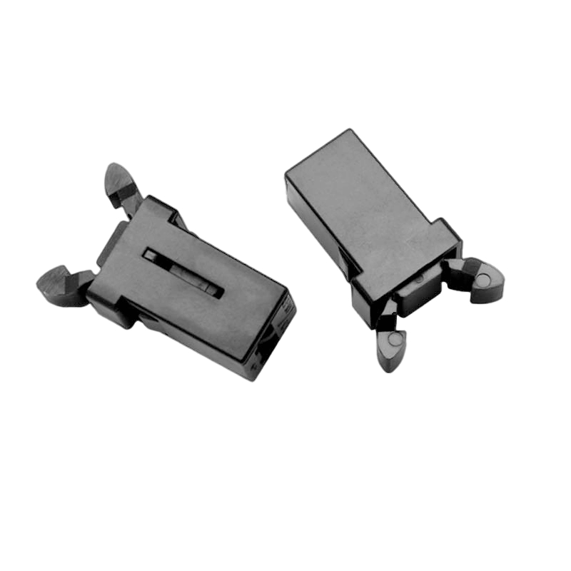 Plastic Push Lock Latch Rotary Fastener Door Latch for Automotive Electronic Modules