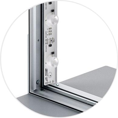 Светодиодная линейка DRL-ZH для световых коробов и рекламы