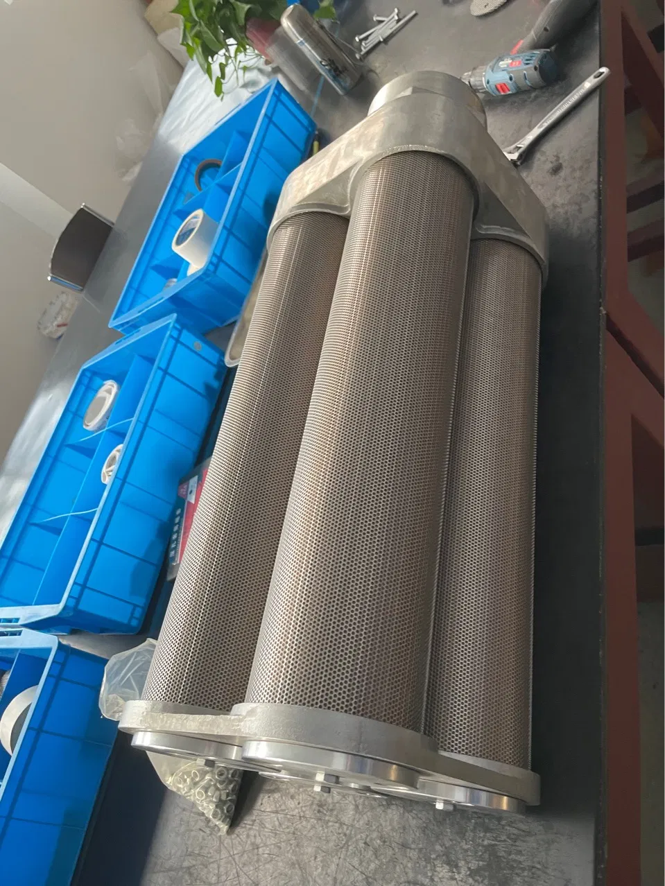 Глушитель выхлопа вакуумного насоса Exclusive Technology