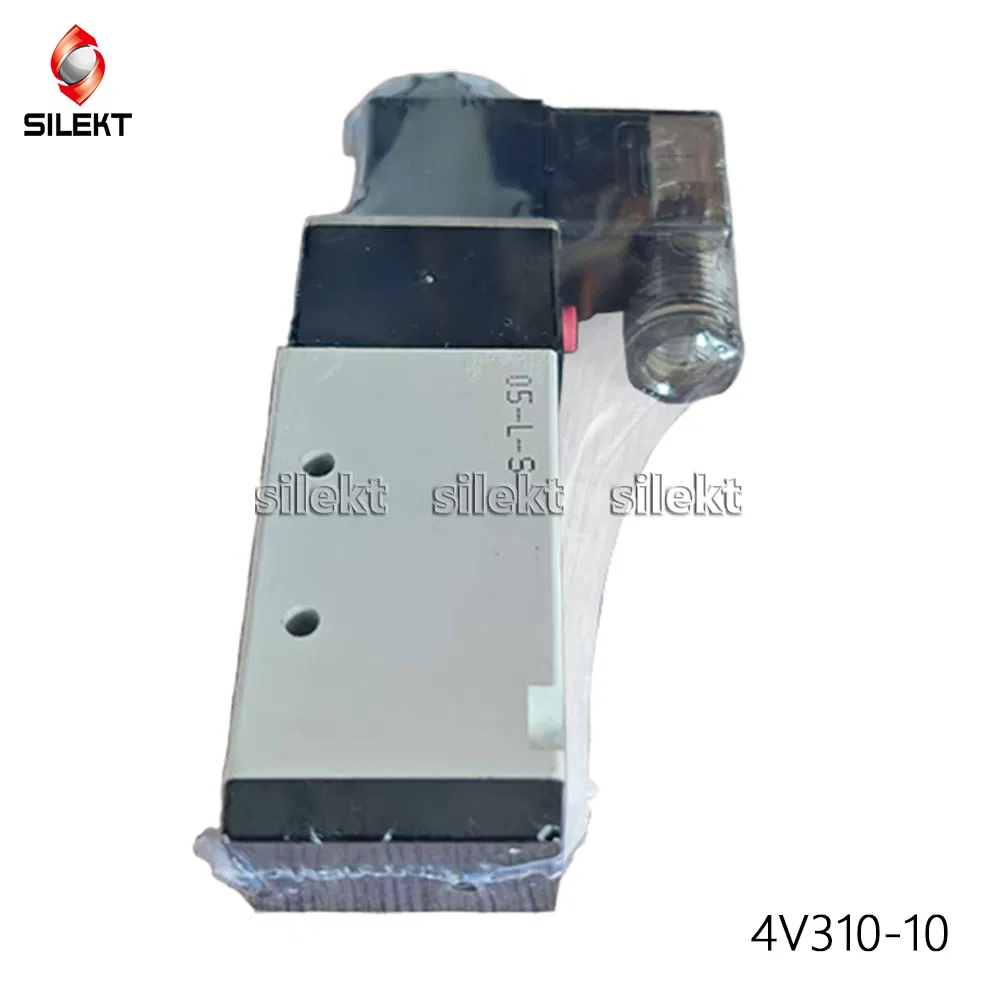 4V Series 5/2 Way 4V310-10 Single Electric Control Solenoid Valve